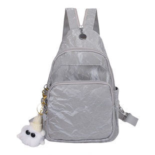 多功能胸包女斜挎包迷你轻便小双肩包百搭时尚三用包女网红休闲包