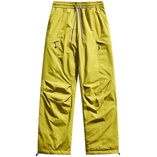 男士冬季保暖侧拉链羽绒裤男款加厚2025新款运动长裤滑雪裤冲锋裤