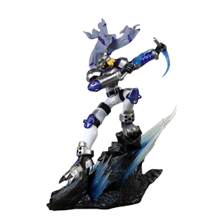 数码暴龙动漫周边模型桌面机箱摆件野狼兽手办潮玩二次元雕像公仔