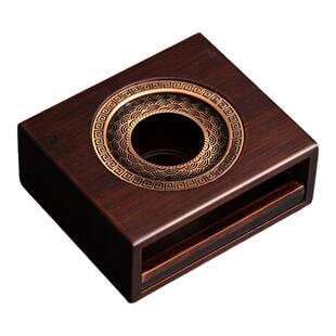 新中式温茶炉底座煮茶套装温茶器蜡烛加热炉茶炉子烧茶暖茶炉保温