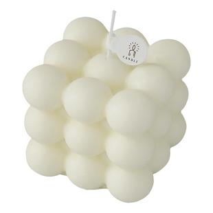 白魔方香薰蜡烛ins风网红拍照道具创意手作熏烛香氛美食拍摄背景