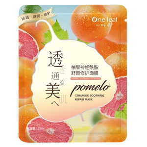 一叶子柚果补水面膜敏感肌专用