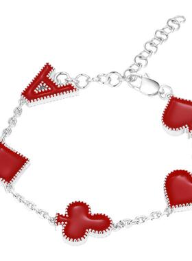 【24KGoldn同款】CASH COWS Raise Bracelet“扑克雅宝”叠戴手链