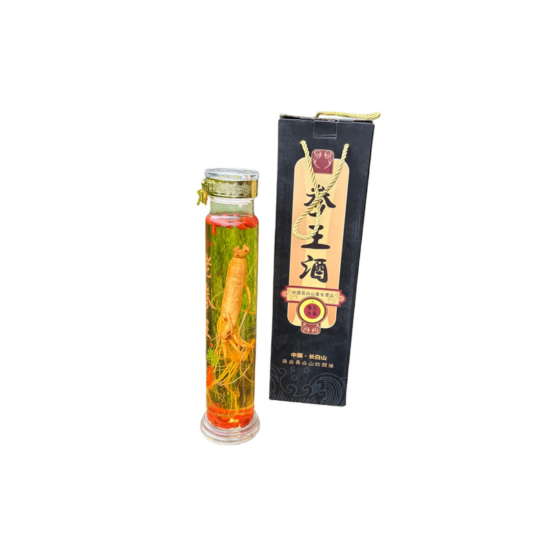 长白山老参王酒52度高粱酒1000ml