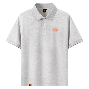 Dickies抗菌短袖T恤男2026夏季新款翻领POLO衫商务凉感休闲男装A