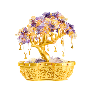故宫淘宝｜紫气东来紫水晶香薰招财摆件文创新婚乔迁开业生日礼物