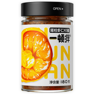 一顿拌瑶柱虾仁XO酱拌饭好酱