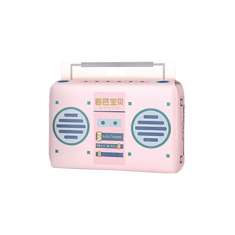 碧芭宝贝radio收音机纸尿裤S-XL