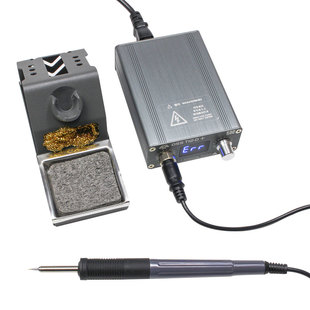 T12D+电烙铁手机维修飞线专用焊台可调温电子维修焊接工具diy套件