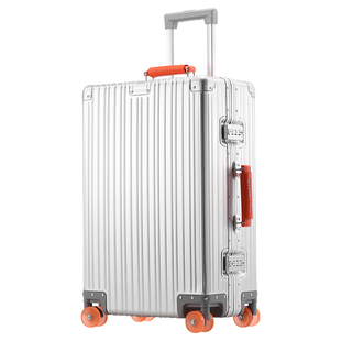 OSDY灌注轮全铝镁合金拉杆箱20寸登机箱大容量行李箱防水旅行箱男