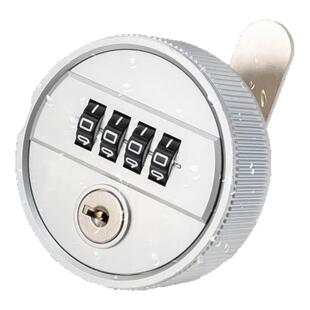 全合金机械密码锁抽屉木柜子柜门锁对开门铁皮柜文件柜锁芯保密锁