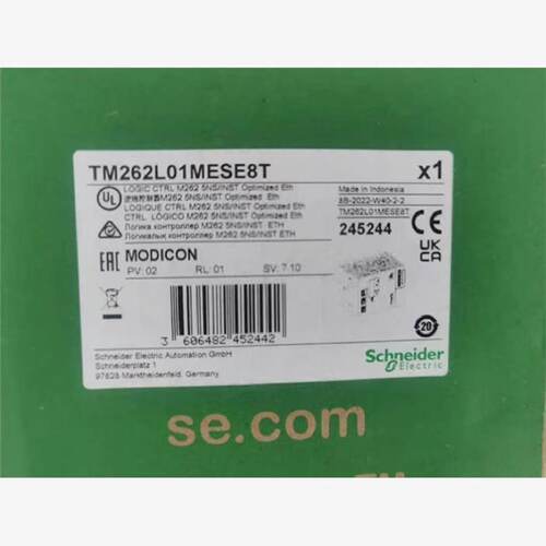 议价施耐德TM262系列/TM262L10MESE8T/TM262L20MESE8T/TM262M15ME