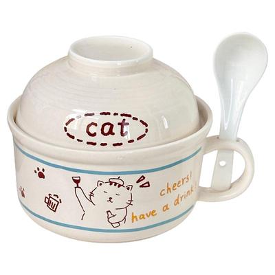 泡面碗带盖学生宿舍家用日式面碗