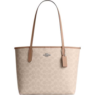 COACH/蔻驰奥莱女士老花CITY 26号托特包手提包单肩包