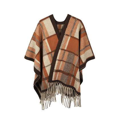 纳兰杜披肩女外搭斗篷毛毯披风女