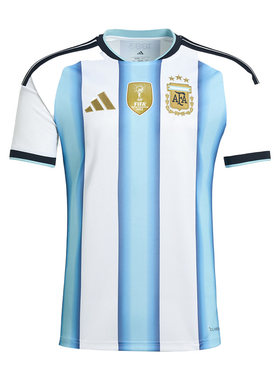 【自营】Adidas/阿迪达斯  美加墨世界杯阿根廷队短袖球衣 JM8396
