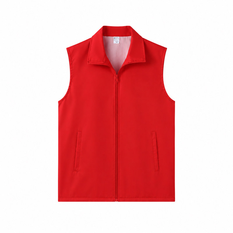 马甲工作服定制印字logo背心