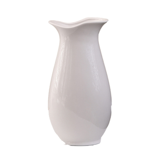 陶瓷花瓶小清新水培玻璃透明插花简约白现代北欧客厅家居装饰摆件