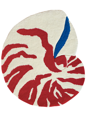 卷宗商店 | HooBin 鹦鹉螺手工地毯 客厅卧室地垫