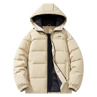 贵人鸟晋江棉服女2025年冬季防寒保暖外套男士加厚棉衣情侣棉袄子