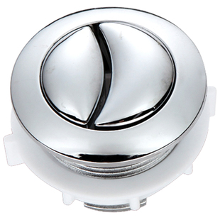 马桶配件水箱按键按钮连体马桶按钮双按键式坐便器按压阀通用