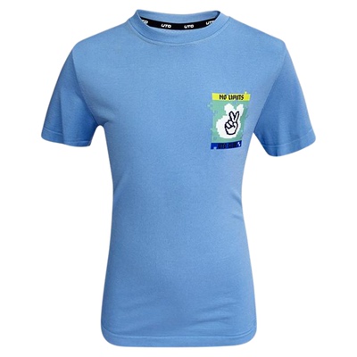 儿童潮酷字母运动短袖凉感亲肤