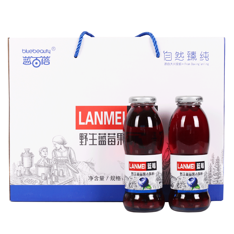 蓝百蓓蓝莓汁大兴安岭