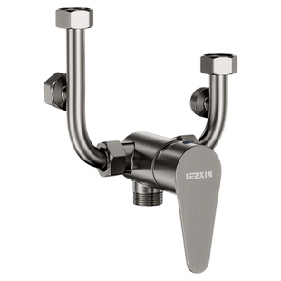 电热水器混水阀淋浴冷热水龙头超大流量u形开关阀热水器配件大全