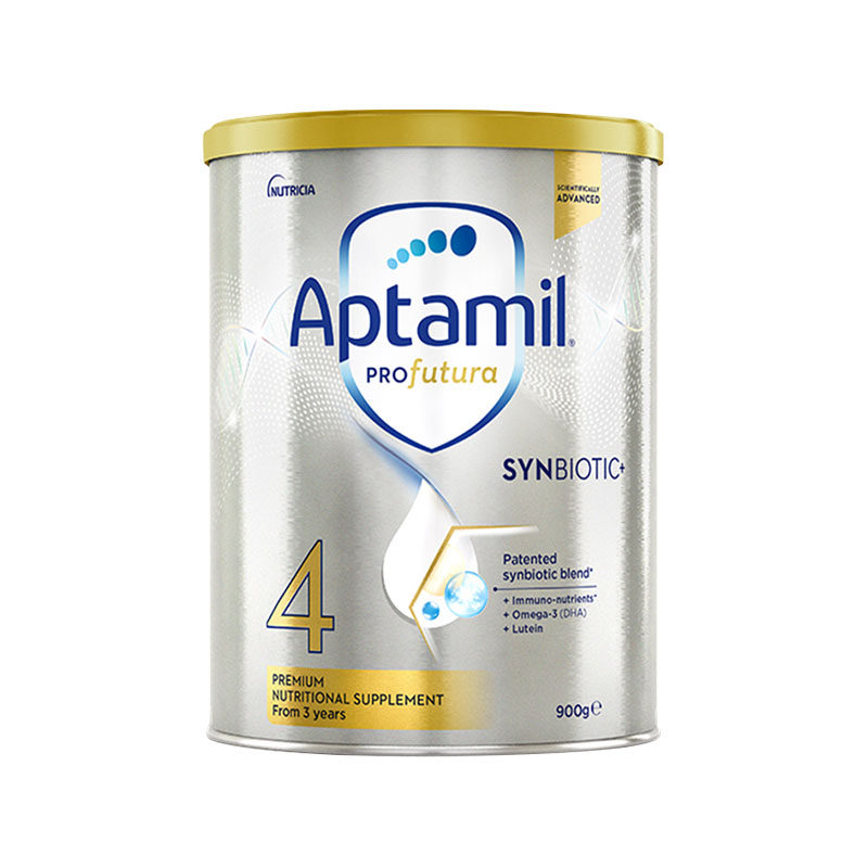 Aptamil澳洲爱他美白金版4段3岁及以上新西兰进口婴儿牛奶粉900g