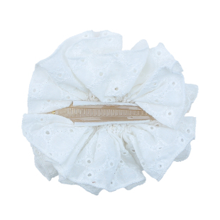 高级白色蕾丝香蕉夹大号发夹竖夹发饰女韩系夹子半扎马尾抓夹头饰