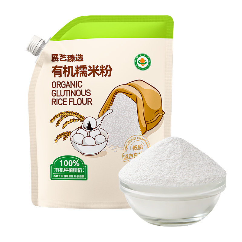 展艺臻选正宗纯水磨糯米粉家用粘米粉汤圆雪媚娘中式糕点烘焙原料