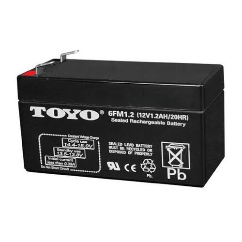TOYO蓄电池6FM1212V12AH机房UPS电源配套消防照明EPS直流屏