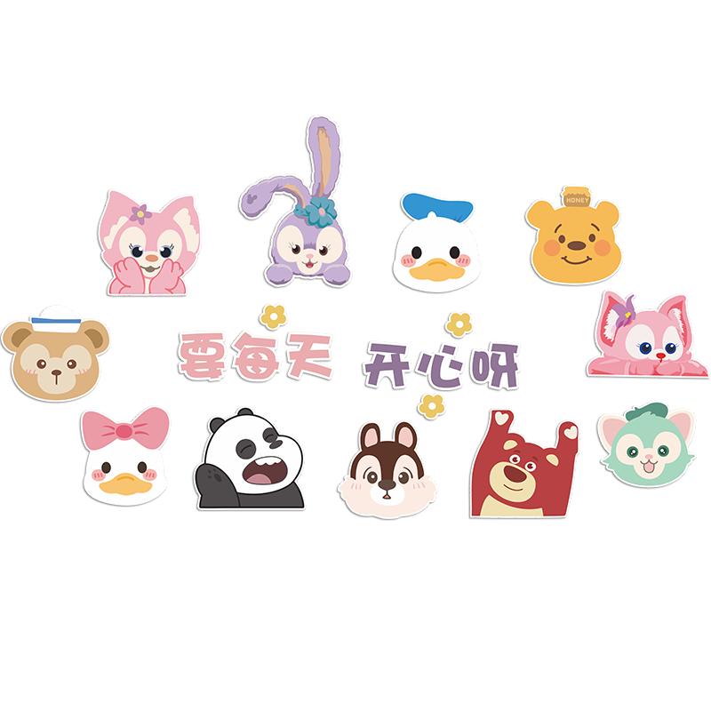 幼儿园食堂文化美食墙贴