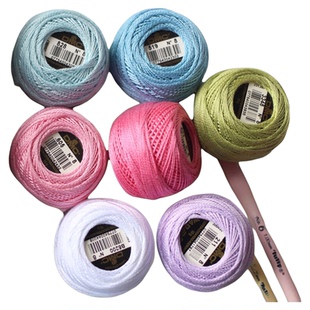 DMC8号线法国梭编细毛线钩针线梭子线ART116细蕾丝夏天线手鞠球线
