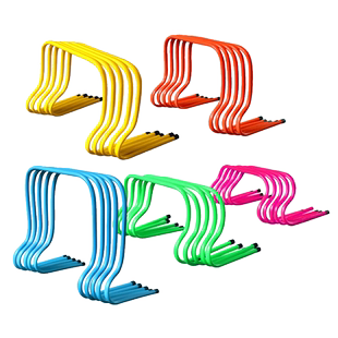 体能训练跨栏架障碍栏足球训练器材儿童田径小栏架拳击步伐训练器