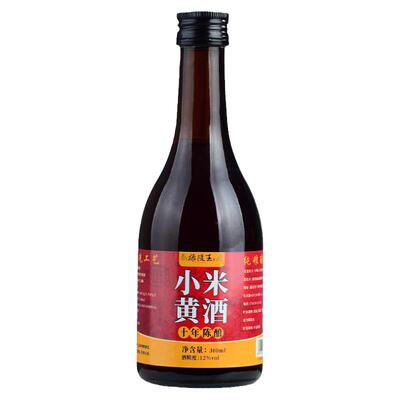 禄陵王南阳纯小米黄酒泡阿胶熬阿胶用房县酒酿三年陈酿老糯酒