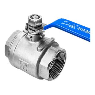 304不锈钢二片式球阀Q11F-16P二片式内螺纹高温蒸汽牙口球阀DN50