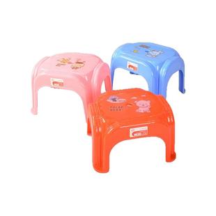 珠江牌塑料凳子加厚小凳子 矮凳子家用儿童凳防滑穿鞋凳