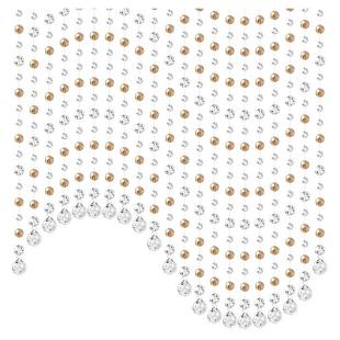 珠帘客厅餐厅水晶隔断装饰帘子家用过道卧室吊挂帘欧式商铺免打孔