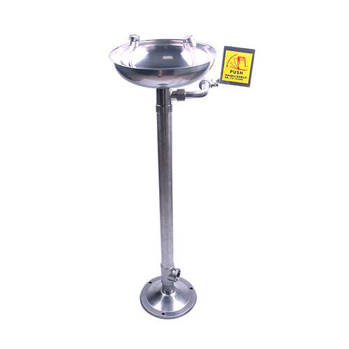 验厂洗眼器不锈钢台式紧急双口立式洗眼器实验室喷淋洗眼器