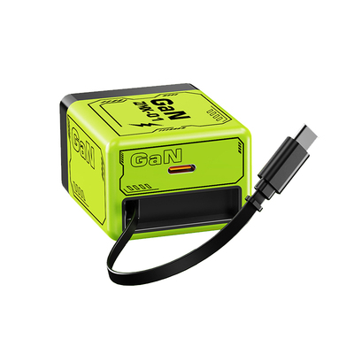 120W6A氮化镓双口PD超级快充头