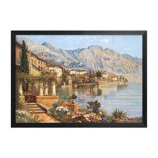 拼图相框空框1000片75x50装裱画框边框框架300块专用框定制A3裱框