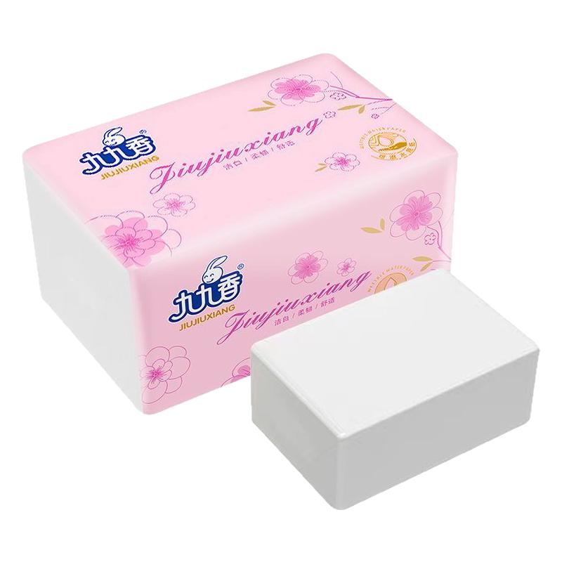 九九香原木抽纸500婴儿用柔软