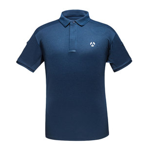 执政官圆领速干t恤男速干短袖宽松夏季保罗衫户外战术翻领POLO衫