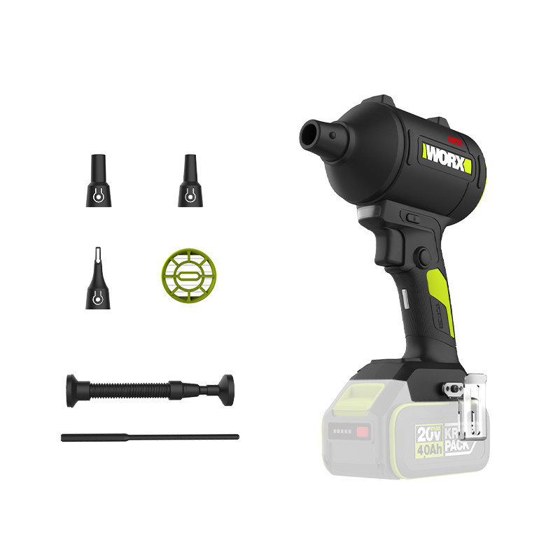 威克士WORX20V锂电吹尘枪