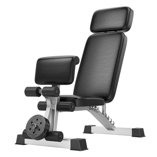 哑铃凳仰卧起坐辅助器健身器材家用男士锻炼山羊挺身多功能卧推椅