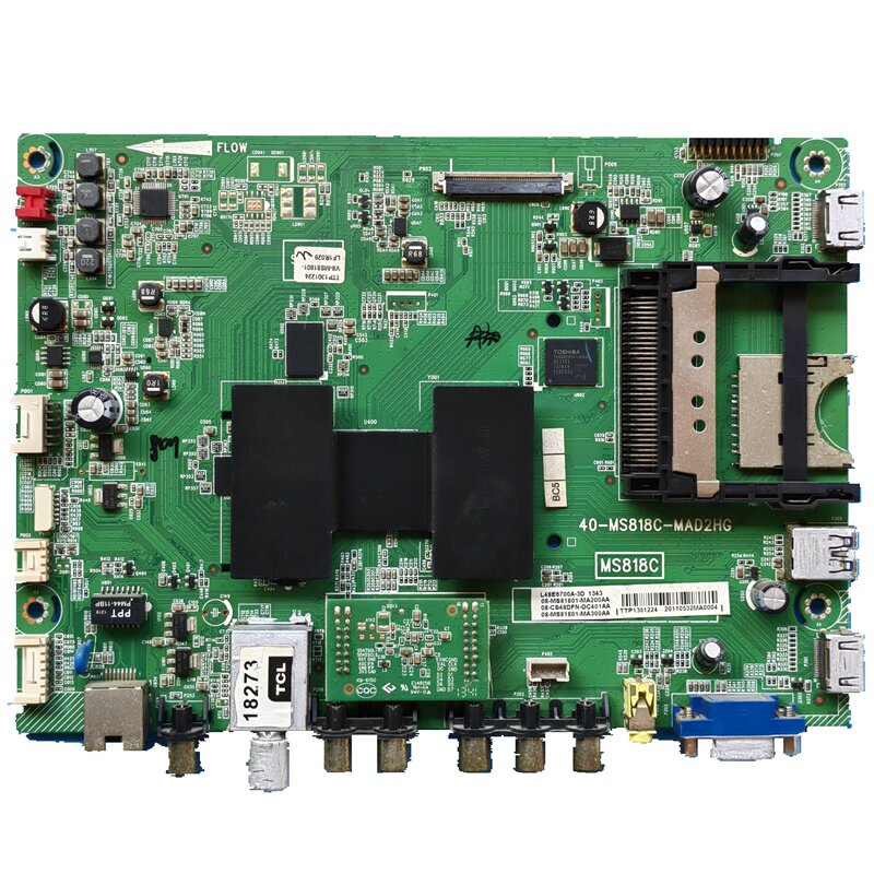 原装TCL L48E6700A-3D电视主板40-MS818C-MAD2HG屏LVF480电视配件