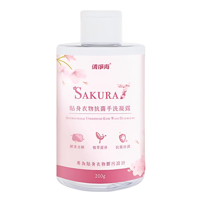 清净海 香港进口樱花7+贴身衣物抑菌除菌手洗凝露洁衣液200g×1瓶