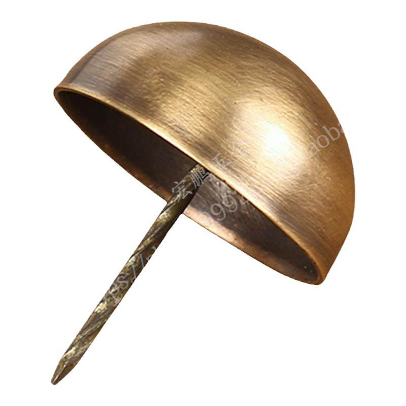 中式纯铜大门铜钉门钉古建寺庙院门装饰钉仿古木门宫门铜泡钉圆钉