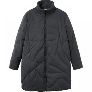 流石男装冬装立领中长款羽绒服男士新款春季保暖休闲加厚面包外套